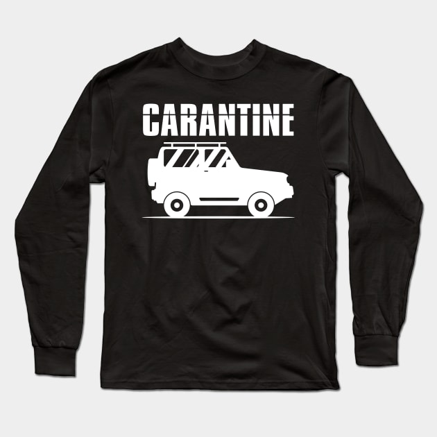Funny cool quarantine off-road vehicle Offroad T-shirt Long Sleeve T-Shirt by thefriendlyone